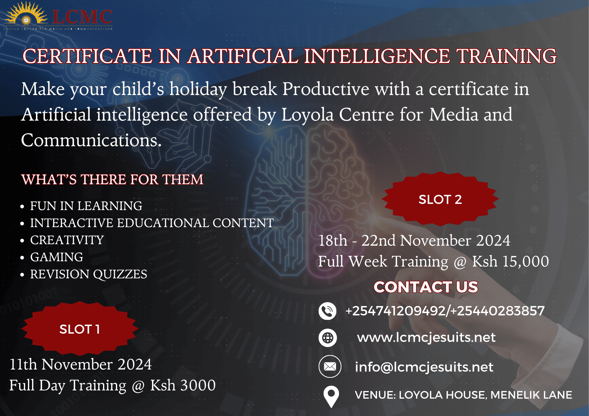 LCMC | Media literacy education | Artificial Intelligence | Resilience | Formation | Media and communications training |Digital media literacy